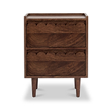 Marlow Mango Bedside Dark Stain from Roseland Furniture