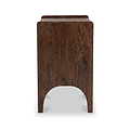 Selby Mango Bedside Dark Stain from Roseland Furniture