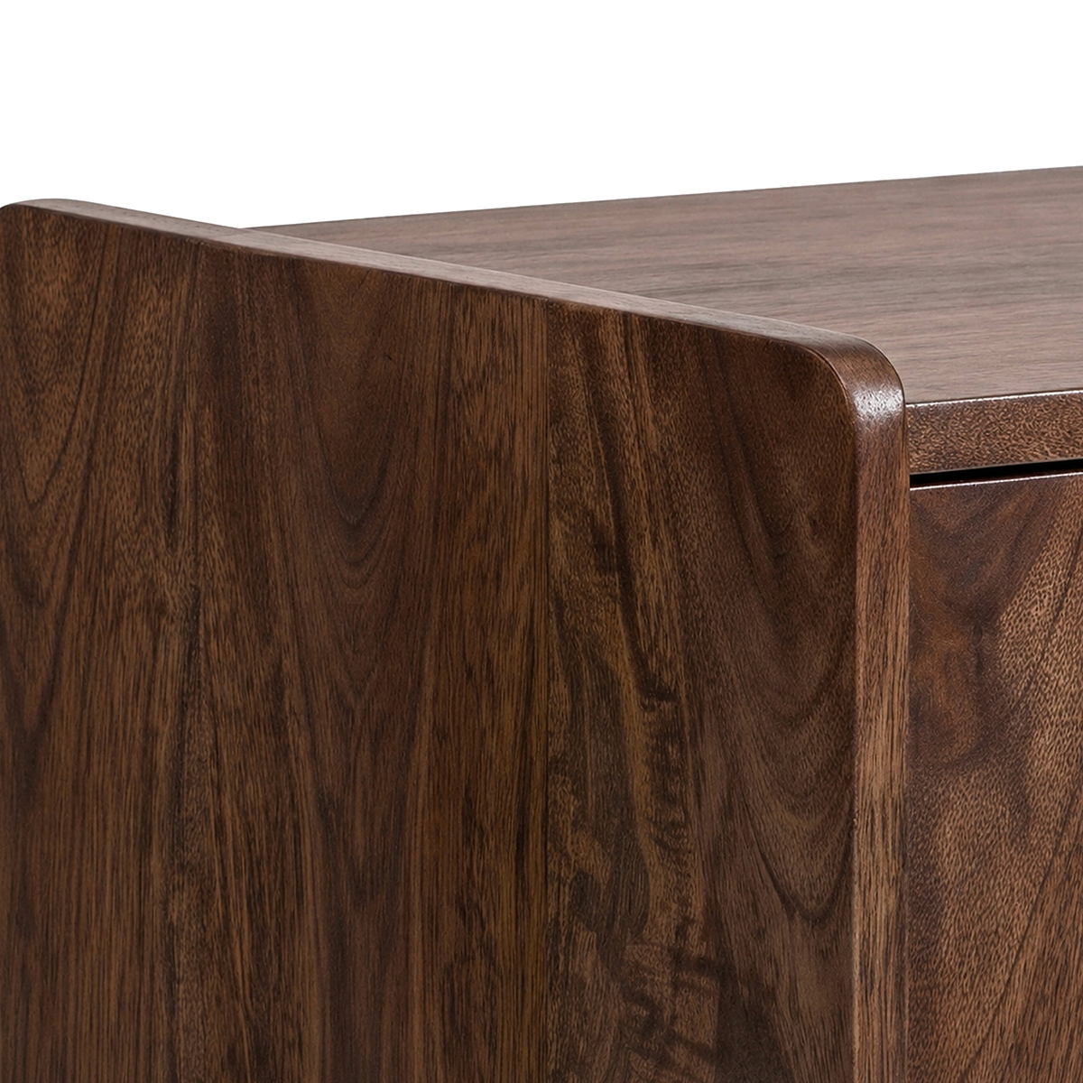 Como Mango Bedside Dark Stain from Roseland Furniture