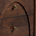 Como Mango Bedside Dark Stain from Roseland Furniture