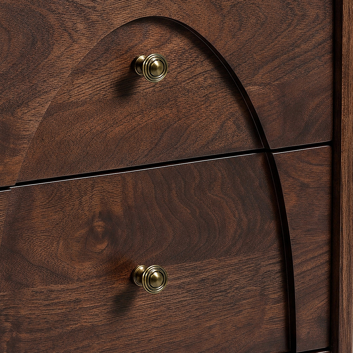 Como Mango Bedside Dark Stain from Roseland Furniture