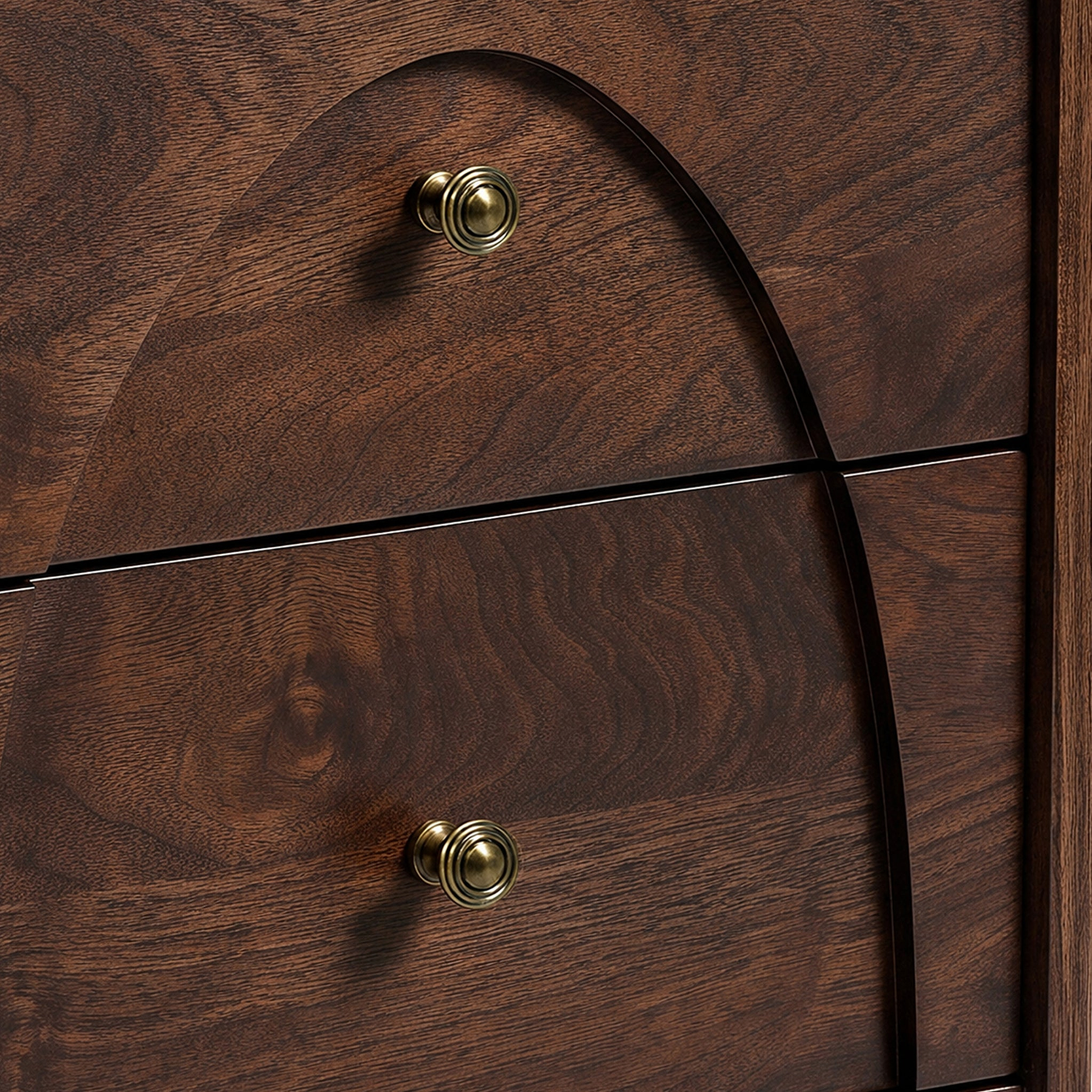 Como Mango Bedside Dark Stain from Roseland Furniture