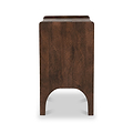 Como Mango Bedside Dark Stain from Roseland Furniture
