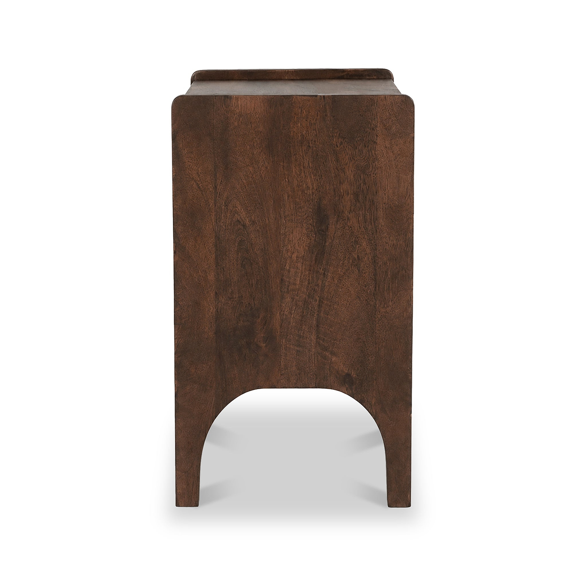 Como Mango Bedside Dark Stain from Roseland Furniture