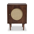 Elsie Mango Bedside Dark Stain from Roseland Furniture