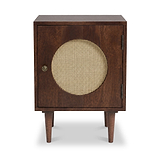 Elsie Mango Bedside Dark Stain from Roseland Furniture