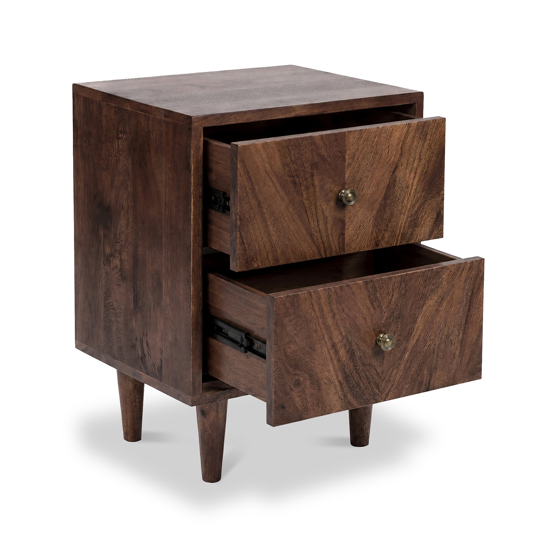 Orla Mango Bedside Dark Stain from Roseland Furniture