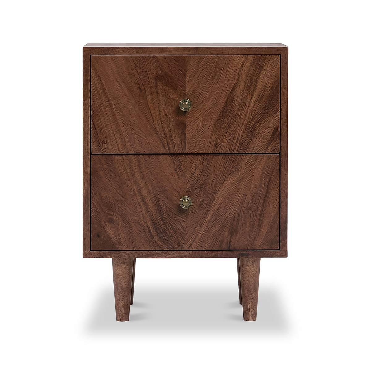 Orla Mango Bedside Dark Stain from Roseland Furniture