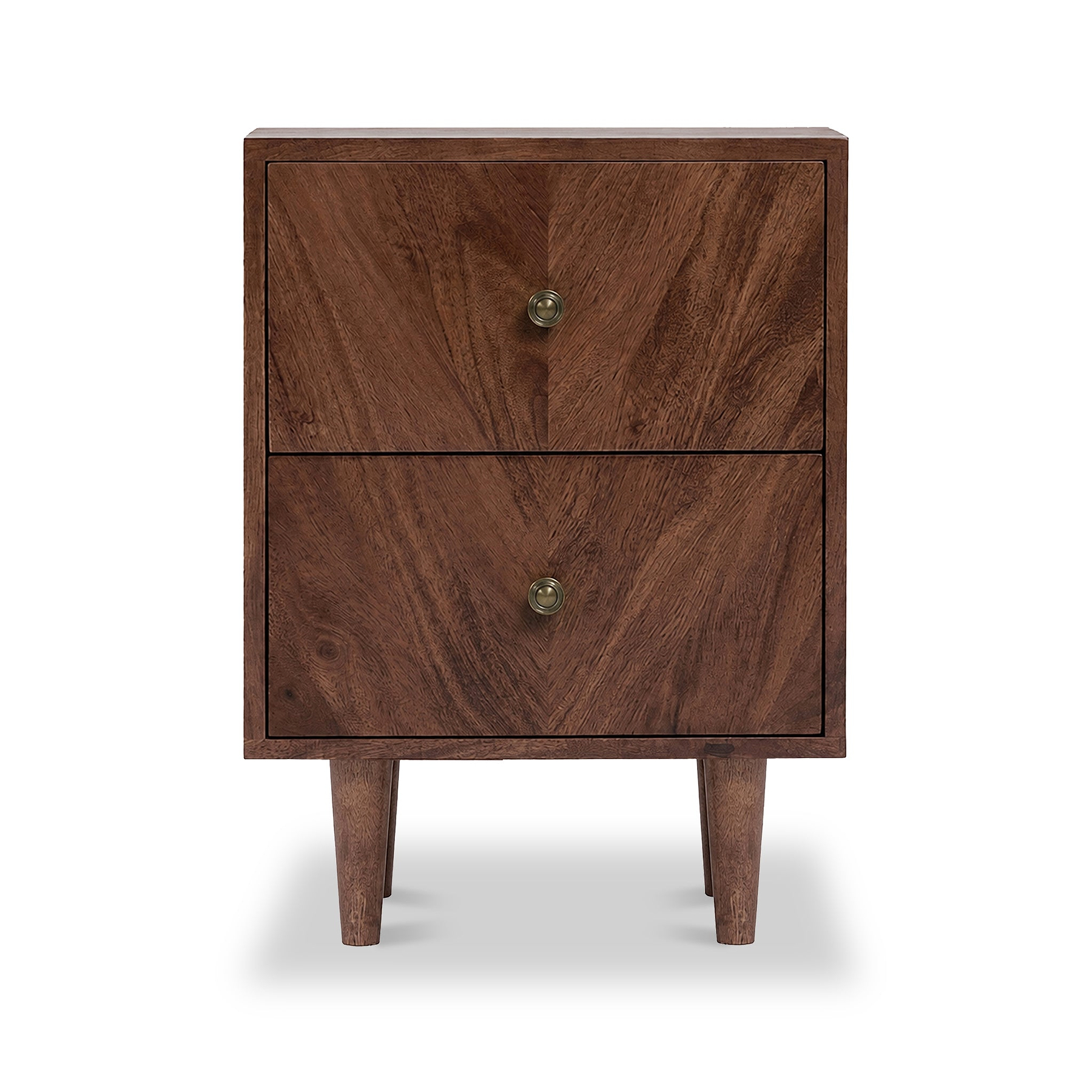 Orla Mango Bedside Dark Stain from Roseland Furniture