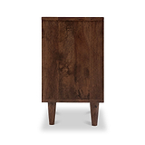 Orla Mango Bedside Dark Stain from Roseland Furniture