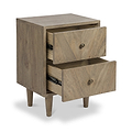 Orla Mango Bedside Light Stain from Roseland Furniture