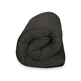 Maggie Single Futon Charcoal from Roseland Furniture
