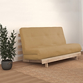 Maggie Double Futon Ochre from Roseland Furniture