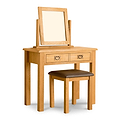 Lanner Oak Dressing Table Set by Roseland Furniture
