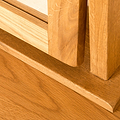 Lanner Oak Dressing Table Set by Roseland Furniture