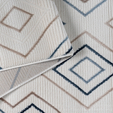 Tilden Soft Geometric Design Rug close up from Roseland Furniture