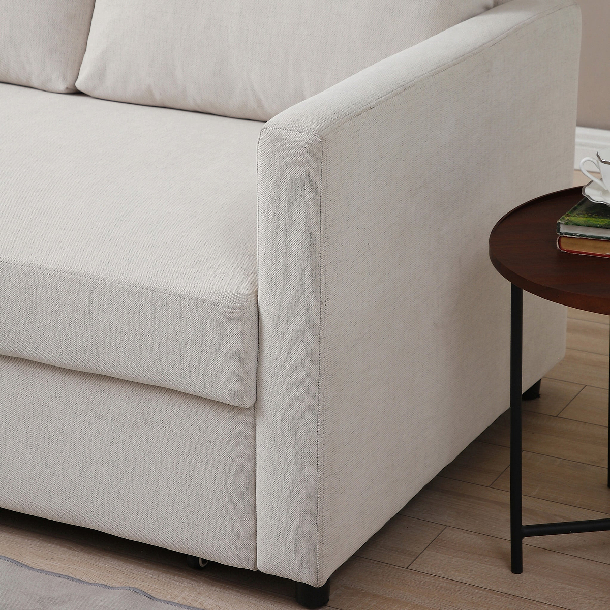 Bourton Natural Corner Sofabed
