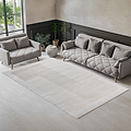 Monroe Soft Textured Geometric Design Rug from Roseland Furniture