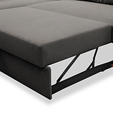 Bourton Grey Corner Sofabed