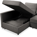 Bourton Grey Corner Sofabed