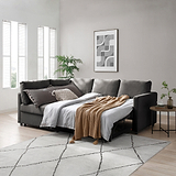 Bourton Grey Corner Sofabed