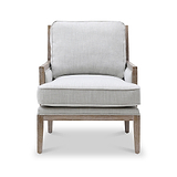 Winchester-textured-linen-accent-chair from Roseland Furniture