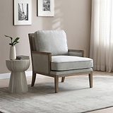Winchester-textured-linen-accent-chair from Roseland Furniture