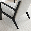Thompson-natural-cord-accent-chair from Roseland Furniture