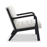 Thompson-natural-cord-accent-chair from Roseland Furniture