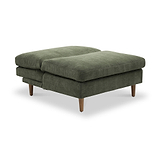 Carrington-chenille-click-clack-green-lounge-chair from Roseland Furniture
