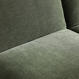Carrington-chenille-click-clack-green-lounge-chair from Roseland Furniture
