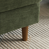 Carrington-chenille-click-clack-green-lounge-chair from Roseland Furniture