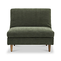 Carrington-chenille-click-clack-green-lounge-chair from Roseland Furniture