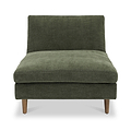 Carrington-chenille-chaise-green-sofa-bed from Roseland Furniture