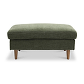 Carrington-chenille-green-footstool from Roseland Furniture