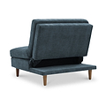 Carrington-chenille-click-clack-lounge-blue-chair from Roseland Furniture