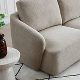 Fairfax Boucle Left Hand Facing Corner Lounge Chair from Roseland Furniture