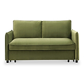 Thalia 2 Seater Olive Pop Up Sofa Bed by Roseland Furniture