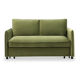 Thalia 2 Seater Olive Pop Up Sofa Bed by Roseland Furniture