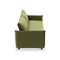Thalia 2 Seater Olive Pop Up Sofa Bed by Roseland Furniture