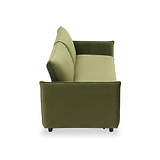 Thalia 2 Seater Olive Pop Up Sofa Bed by Roseland Furniture