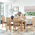 Newlyn Oak Extending Dining Table from Roseland Furniture