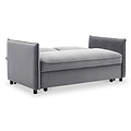 Thalia 2 Seater Grey Pop Up Sofa Bed by Roseland Furniture