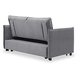 Thalia 2 Seater Grey Pop Up Sofa Bed by Roseland Furniture