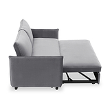 Thalia 2 Seater Grey Pop Up Sofa Bed by Roseland Furniture