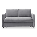 Thalia 2 Seater Grey Pop Up Sofa Bed by Roseland Furniture