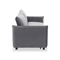 Thalia 2 Seater Grey Pop Up Sofa Bed by Roseland Furniture