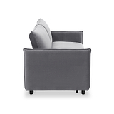 Thalia 2 Seater Grey Pop Up Sofa Bed by Roseland Furniture