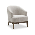 Toira Natural Woven Chenille Chair from Roseland Furniture