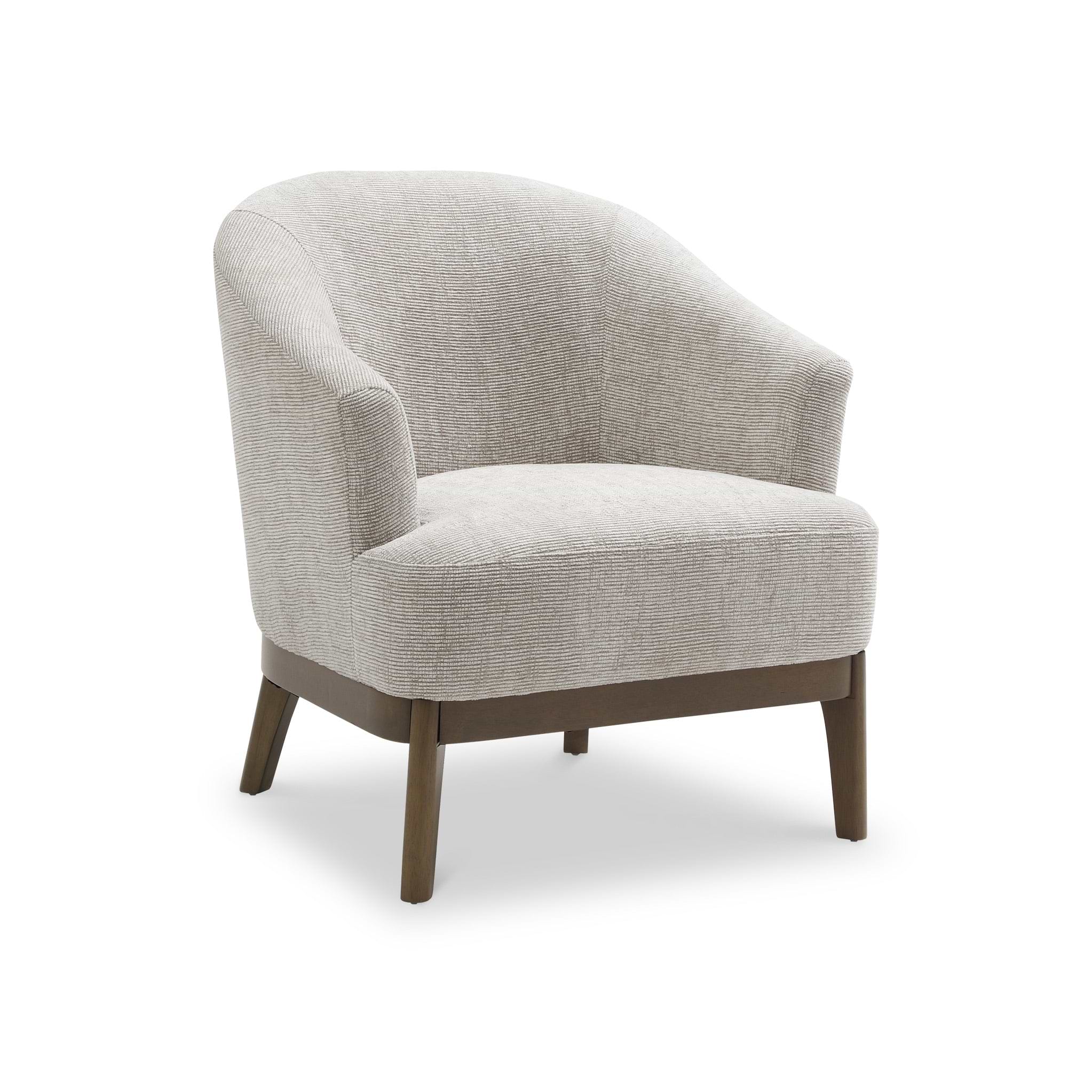Toira Natural Woven Chenille Chair from Roseland Furniture